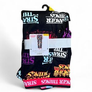 Netflix Stranger Things Women's Velour Sleep Pant With Pockets